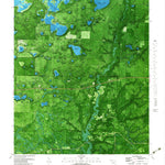 United States Geological Survey Bennett, FL (1982, 24000-Scale) digital map