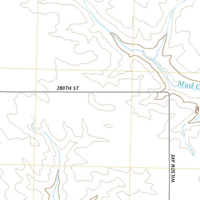 United States Geological Survey Bennett, IA (2022, 24000-Scale) digital map