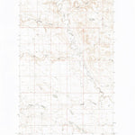 United States Geological Survey Bennett Lake NW, MT (1984, 24000-Scale) digital map