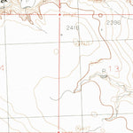 United States Geological Survey Bennett Lake NW, MT (1984, 24000-Scale) digital map