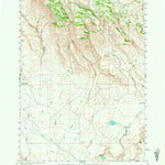 United States Geological Survey Bennett Mountain, ID (1958, 62500-Scale) digital map