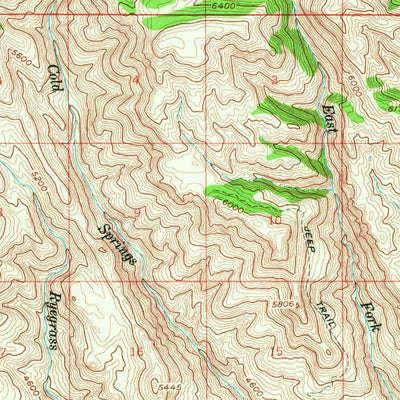 United States Geological Survey Bennett Mountain, ID (1958, 62500-Scale) digital map