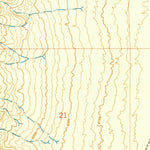 United States Geological Survey Bennett Mountain, NM (1950, 24000-Scale) digital map
