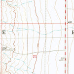 United States Geological Survey Bennett Mountain, NM (1981, 24000-Scale) digital map
