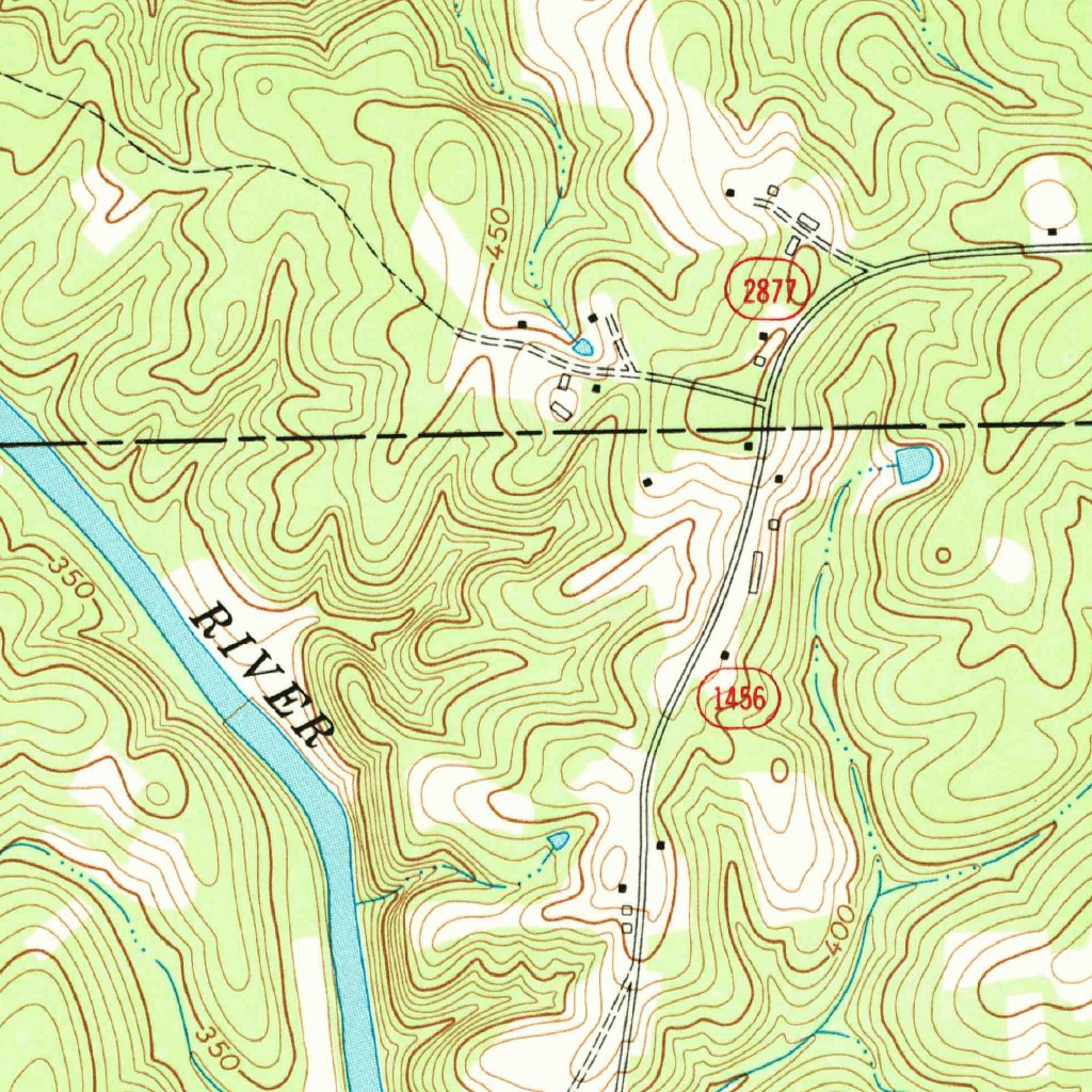 Bennett, NC (1968, 24000-Scale) Map by United States Geological Survey ...