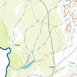 United States Geological Survey Bennett Ranch, TX (1972, 24000-Scale) digital map