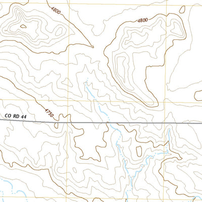 United States Geological Survey Bennett Reservoir East, NE (2021, 24000-Scale) digital map