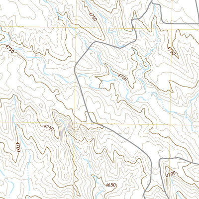 United States Geological Survey Bennett Reservoir East, NE (2021, 24000-Scale) digital map