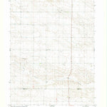 United States Geological Survey Bennett Reservoir NW, NE (1979, 24000-Scale) digital map