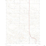United States Geological Survey Bennett Reservoir West, NE (2021, 24000-Scale) digital map