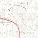 United States Geological Survey Bennett Reservoir West, NE (2021, 24000-Scale) digital map