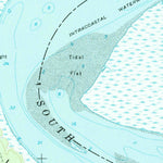 United States Geological Survey Bennetts Point, SC (1960, 24000-Scale) digital map