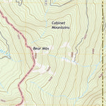 United States Geological Survey Benning Mountain, ID (2020, 24000-Scale) digital map