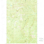United States Geological Survey Benning Mountain, ID-MT (1989, 24000-Scale) digital map