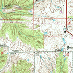 United States Geological Survey Bennington, IN (1971, 24000-Scale) digital map