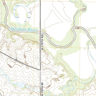United States Geological Survey Bennington, KS (2022, 24000-Scale) digital map