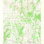 United States Geological Survey Bennington North, OK (1969, 24000-Scale) digital map