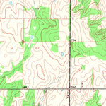 United States Geological Survey Bennington North, OK (1969, 24000-Scale) digital map