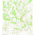 United States Geological Survey Bennington South, OK (1980, 24000-Scale) digital map