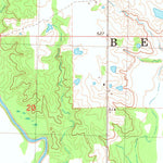 United States Geological Survey Bennington South, OK (1980, 24000-Scale) digital map