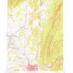United States Geological Survey Bennington, VT (1954, 24000-Scale) digital map