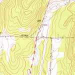 United States Geological Survey Bennington, VT (1954, 24000-Scale) digital map
