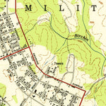 United States Geological Survey Benns Church, VA (1950, 24000-Scale) digital map