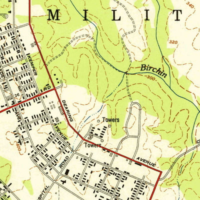 United States Geological Survey Benns Church, VA (1950, 24000-Scale) digital map