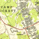 United States Geological Survey Benns Church, VA (1950, 24000-Scale) digital map