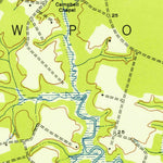 United States Geological Survey Benns Church, VA (1952, 24000-Scale) digital map