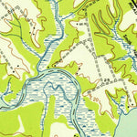 United States Geological Survey Benns Church, VA (1952, 24000-Scale) digital map