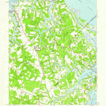 United States Geological Survey Benns Church, VA (1957, 24000-Scale) digital map
