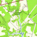 United States Geological Survey Benns Church, VA (1957, 24000-Scale) digital map