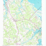 United States Geological Survey Benns Church, VA (1965, 24000-Scale) digital map