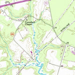 United States Geological Survey Benns Church, VA (1965, 24000-Scale) digital map