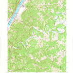 United States Geological Survey Bens Run, WV-OH (1960, 24000-Scale) digital map