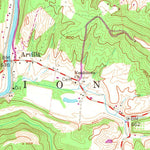 United States Geological Survey Bens Run, WV-OH (1960, 24000-Scale) digital map