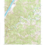United States Geological Survey Bens Run, WV-OH (1994, 24000-Scale) digital map