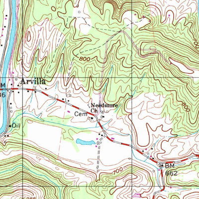 United States Geological Survey Bens Run, WV-OH (1994, 24000-Scale) digital map