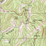 United States Geological Survey Bens Run, WV-OH (1994, 24000-Scale) digital map