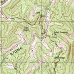 United States Geological Survey Bens Run, WV-OH (1994, 24000-Scale) digital map