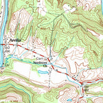 United States Geological Survey Bens Run, WV-OH (2002, 24000-Scale) digital map