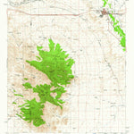 United States Geological Survey Benson, AZ (1958, 62500-Scale) digital map