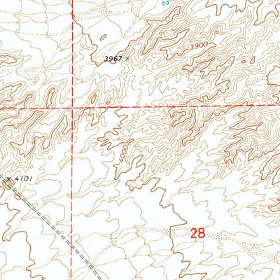 United States Geological Survey Benson, AZ (1973, 24000-Scale) digital map
