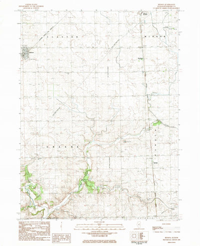 United States Geological Survey Benson, IL (1983, 24000-Scale) digital map
