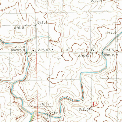 United States Geological Survey Benson, IL (1983, 24000-Scale) digital map