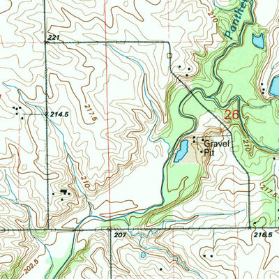 United States Geological Survey Benson, IL (1995, 24000-Scale) digital map
