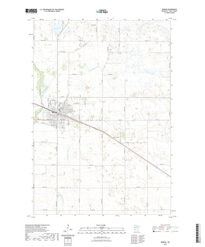 United States Geological Survey Benson, MN (2022, 24000-Scale) digital map