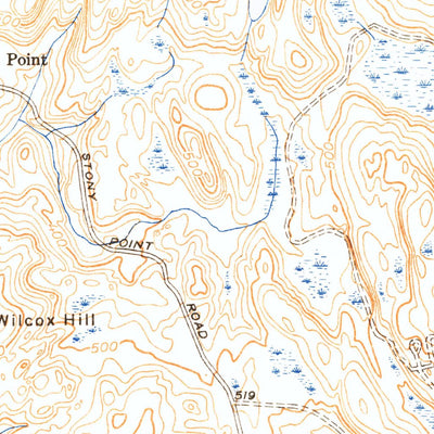 United States Geological Survey Benson, VT-NY (1948, 24000-Scale) digital map
