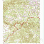 United States Geological Survey Bent Mountain, VA (1963, 24000-Scale) digital map